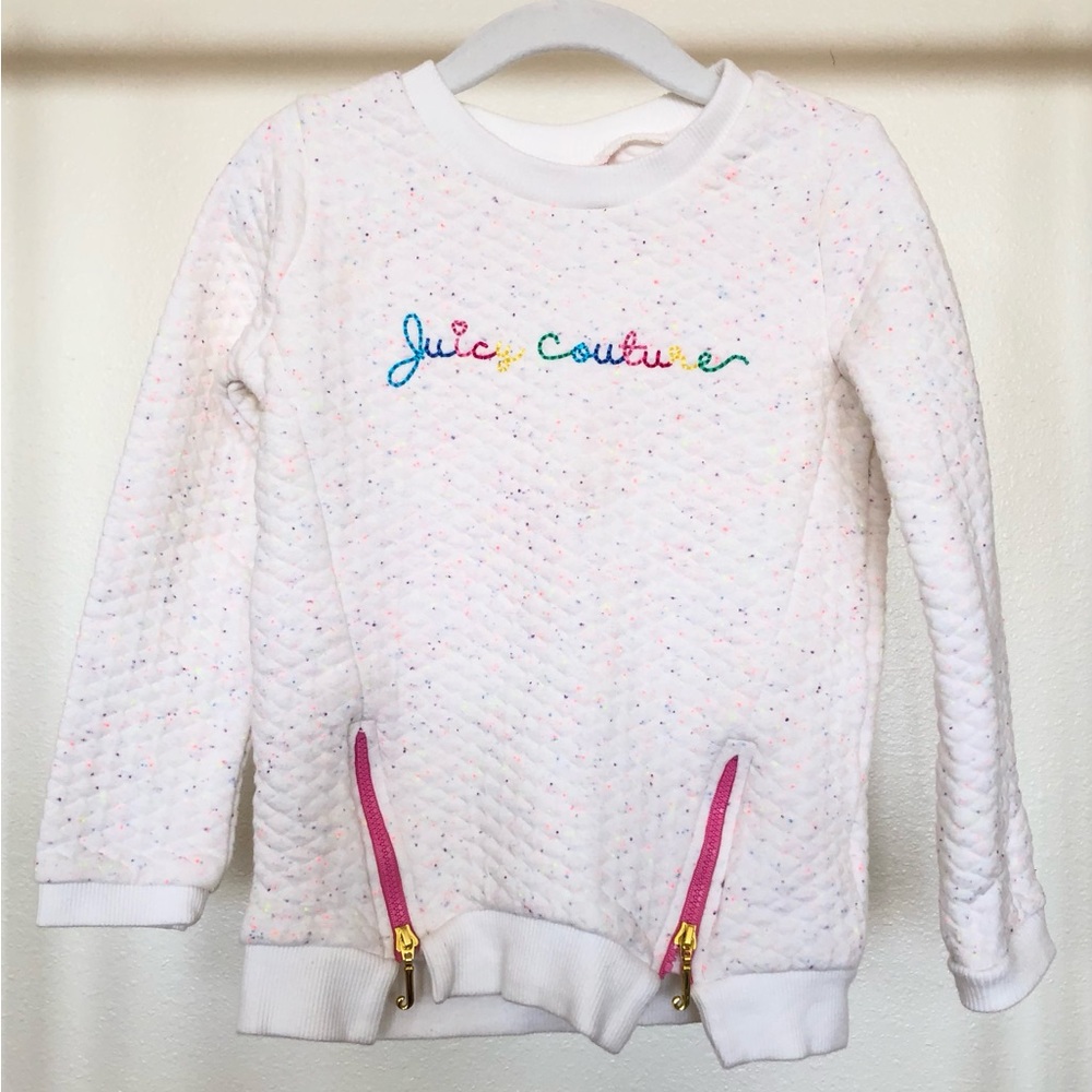 Juicy Couture Quilted Speckled Top